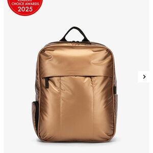 Calpak Luka 15 inch Laptop Backpack in Copper